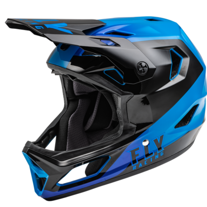 FLY Racing Rayce Helmets Black/Blue